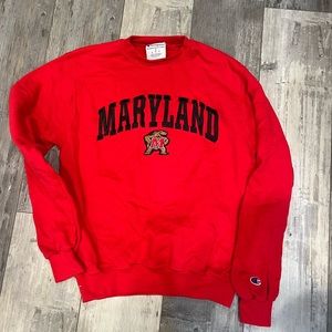 Champion University of Maryland Crew Neck